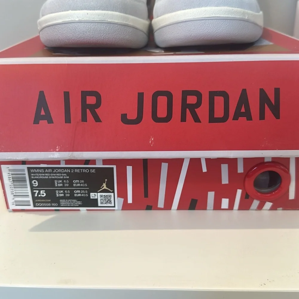 Air Jordan 2 Retro Nina Chanel Abney Sneakers NIB - Picture 4 of 8